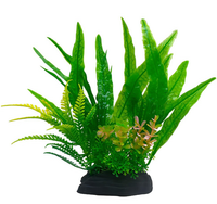 AQUA NATURA Roślina sztuczna ozdoba dekoracja akwarium terrarium Paproć 18c