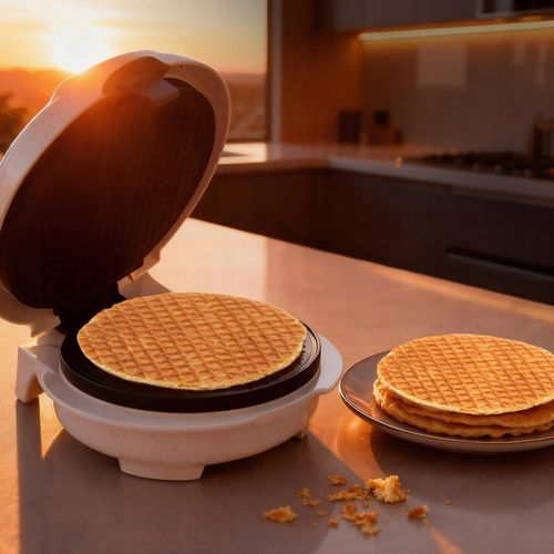 Wypiekacz do wafli rurek rożków miseczek nieprzywierające płyty mocny na Arena.pl