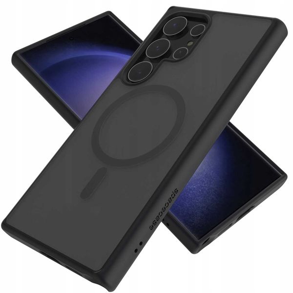 Spacecase Hybrid Mag Galaxy S24 Ultra Black zdjęcie 6