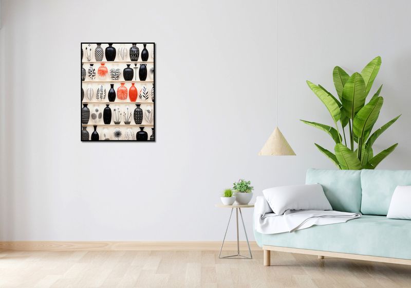 Plakat 60x80cm Gliniana Harmonia zdjęcie 4