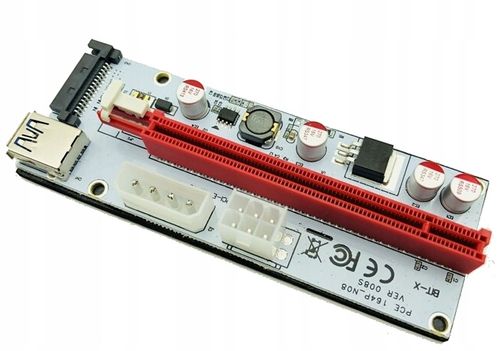 Riser 008S GOLD Najnowszy model! USB 3.0 PCI-E na Arena.pl