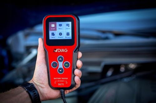 TESTER DO AKUMULATORÓW BATERII 6V 12V 24V 2-300AH MIERNIK CYFROWY j.POLSKI na Arena.pl