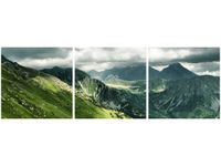 90X30CM TATRY TRÓJ OBRAZ