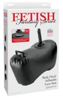 fetish fantasy series body dock poduszka dmuchana z uchwytem i mocowaniem