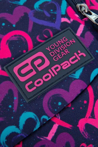 Coolpack-VANCE-Plecak-DRAWING HEARTS BLUE na Arena.pl