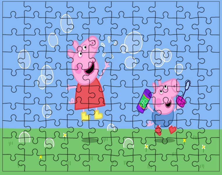 Puzzle Świnka Peppa zdjęcie 1
