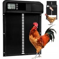 AUTOMATYCZNE DRZWI DO KURNIKA OTWIERANIE Z TIMEREM PROGRAMATOR CZUJNIK