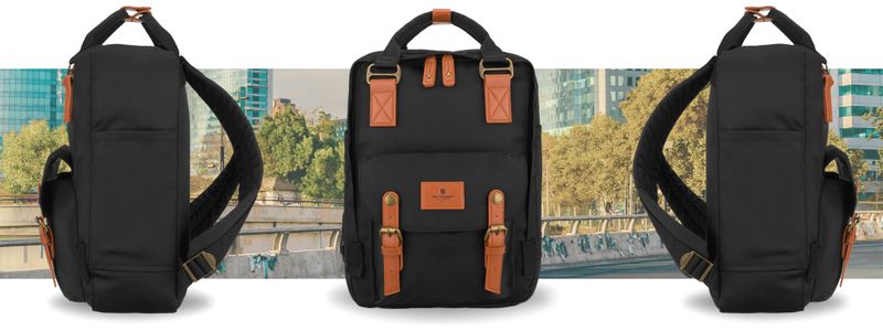 plecak ptn gamma-5325 black-brown zdjęcie 2