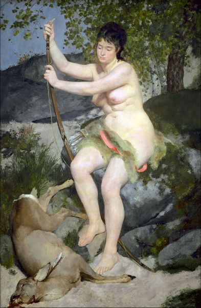 Diana, Auguste Renoir - plakat 70x100 cm zdjęcie 1