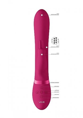 amoris   stimulating beads rabbit   pink na Arena.pl