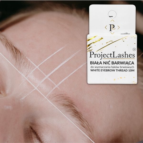 Nić Barwiąca do brwi + pisak WHITE BROW MARKER zdjęcie 3