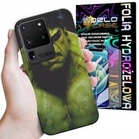 ETUI CASE DO SAMSUNG S20 ULTRA - HULK AVENGERS SPIDERMAN MARVEL + FOLIA