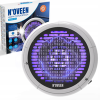 LAMPA OWADOBÓJCZA DECORATIVE LED UVA KOMARY MUCHY MUSZKI WABIK ŁAPKA 160m2