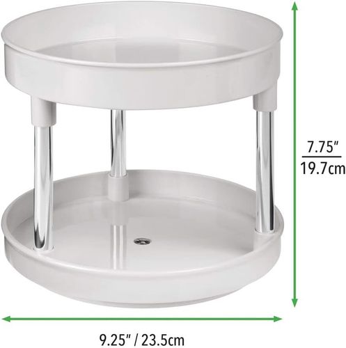 Organizer Pojemnik Dwupoziomowy Obrotowy 2szt na Arena.pl