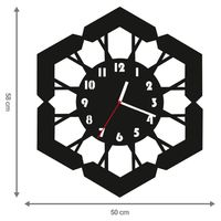 ZEGAR ŚCIENNY RETRO 58cm XXL 135.11