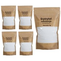 5 x Erytrytol 1kg naturalny słodzik 0 kalorii