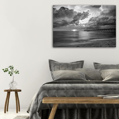 Deco Panel, Molo i zachód słońca 2 60x40 na Arena.pl