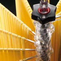 Włoska Suszarka do makaronu Marcato przezroczysta 47cm składana