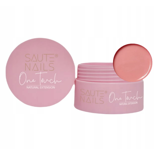 SAUTE NAILS Żel budujący budujący One Touch - NATURAL EXTENSION - 50g zdjęcie 1