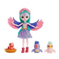 Zestaw Mattel Enchantimals Rodzina Papugi Filia Finch
