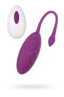 Vibrating Egg A-Toys Purr, Silicone, Purple, 18 Cm