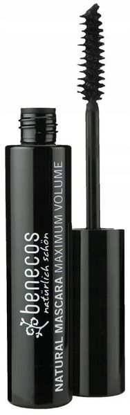 Benecos Mascara Maximum Volume 8ml - Deep Black zdjęcie 1