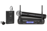 MIK0142 Mikrofon VHF 2 kanały WR-358LD (1 x mik. do ręki + 1x klip)