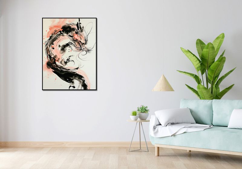Plakat 75x100cm Smocza Furia zdjęcie 4