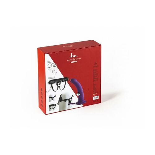 Dildo Strap-On Virgite Fioletowy S na Arena.pl