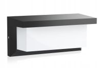 Kinkiet ogrodowy Interlook biały, czarny zintegrowane źródło LED 12 W