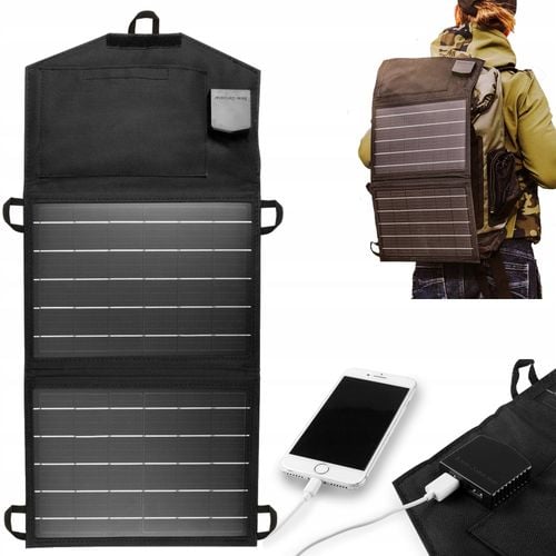 Ładowarka solarna, panel słoneczny 15W USB na Arena.pl