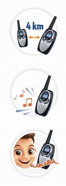 WALKIE TALKIE - Zasięg 4 km - BUKI zdjęcie 5
