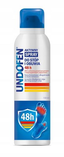UNDOFEN Spray do Stóp i Obuwia 48H Przeciw Poceniu i Neutralizacji Zapachu na Arena.pl