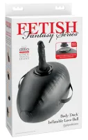 fetish fantasy series body dock love ball - poduszka z mocowaniem, czarna
