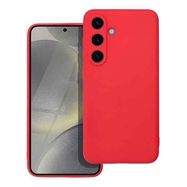 Futerał SOFT do SAMSUNG S24 czerwony zdjęcie 1