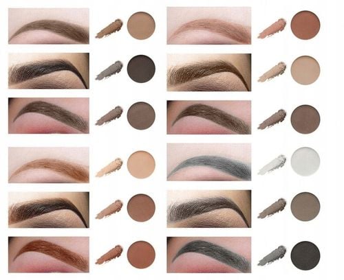 Paleta Do Makijażu Brwi Pomada Cienie Wosk Szablon na Arena.pl