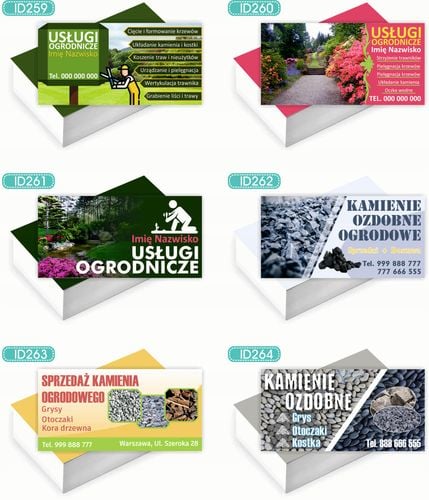 Wizytówki firmowe Foliowane 1000szt dużo wzorów DOM NA SPRZEDAŻ na Arena.pl
