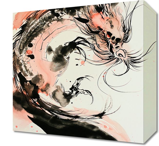 Obraz 30x30cm Smocza Furia zdjęcie 1