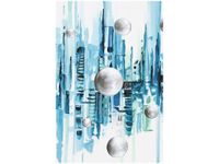 40X60CM MIASTO ZE SNU OBRAZ