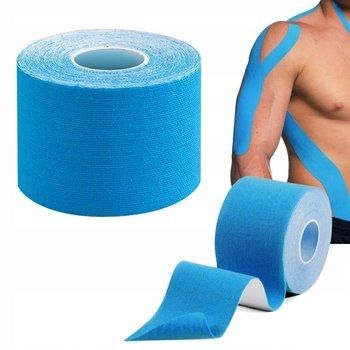 KINESIOTAPING KINESIO PLASTRY TAPE TAŚMA 5M zdjęcie 1