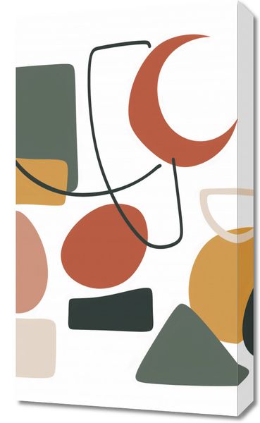 Obraz 40x70cm Formy Wyzwolone zdjęcie 1