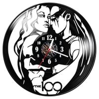 Zegar ścienny z płyty winylowej The 100 1714.14