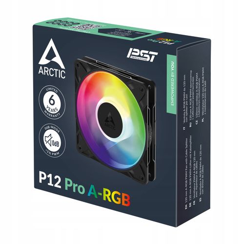 Wentylator Arctic P12 Pro ARGB 120mm na Arena.pl