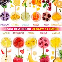 Zestaw Box TimPops z 11 lizaków (bez cukru)