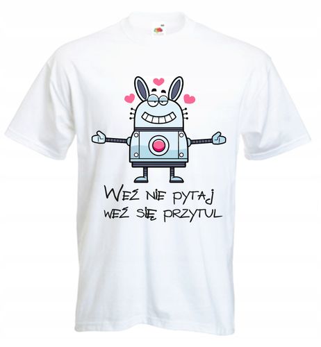 KOSZULKA koszulki z nadrukiem WEŹ NIE PYTAJ tanio! na Arena.pl