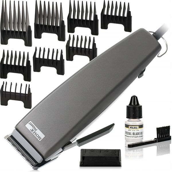 MASZYNKA DO WŁOSÓW MOSER PRIMAT TYTAN PRO 1230 STARBLADE 48mm + 8 NASADEK zdjęcie 1