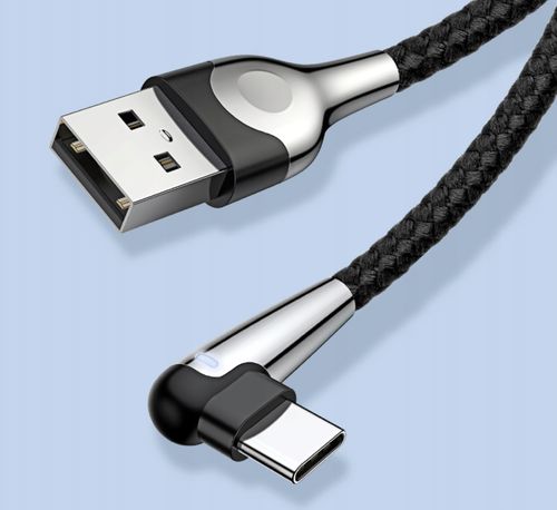 BASEUS Kabel kątowy Kąt USB-C MVP 2A 200cm 2M na Arena.pl