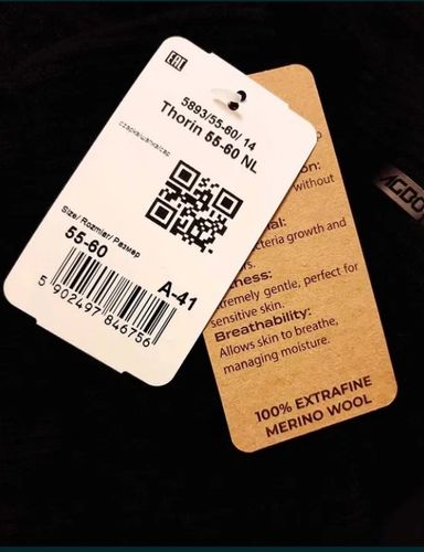 Czapka zimowa męska czarna 100% WEŁNA MERINO Thorin HIT na Arena.pl