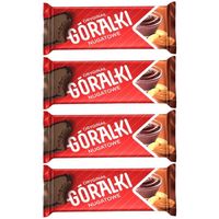 Góralki nugatowe Wafelki z kremowym nadzieniem 45g x  4 sztuk