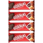 Góralki nugatowe Wafelki z kremowym nadzieniem 45g x  4 sztuk
